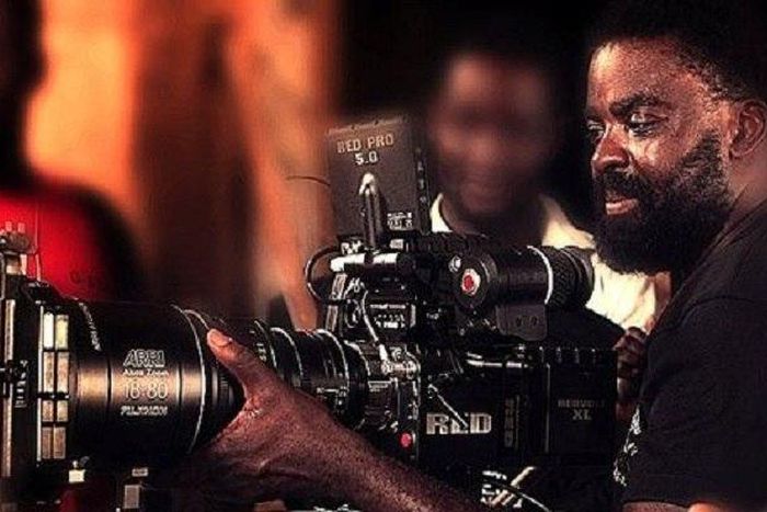 Kunle Afolayan on the set of 'October 1'