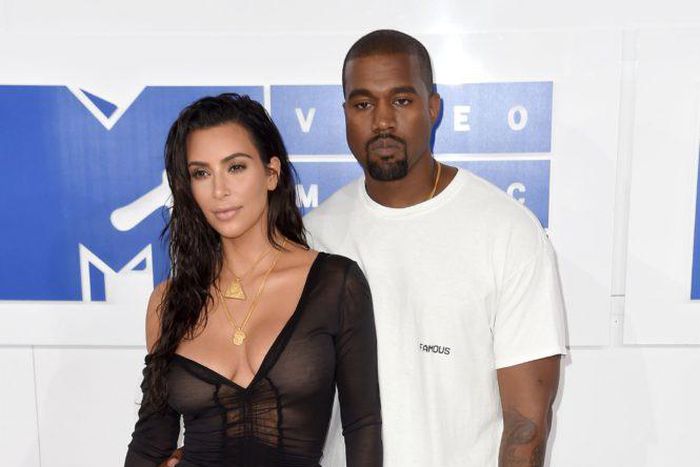 Kim Kardashian and Kanye West