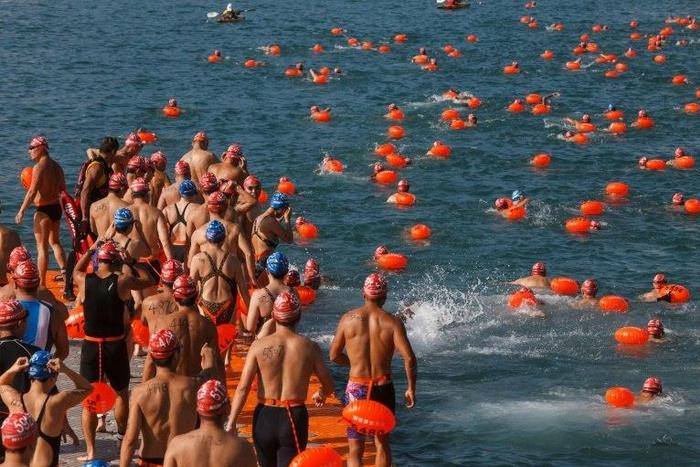 A swimmer drowned on October 16, 2016, in Hong Kong and another was left in critical condition as they took part in the city's annual cross-harbour swim, which attracts world-class international competitors