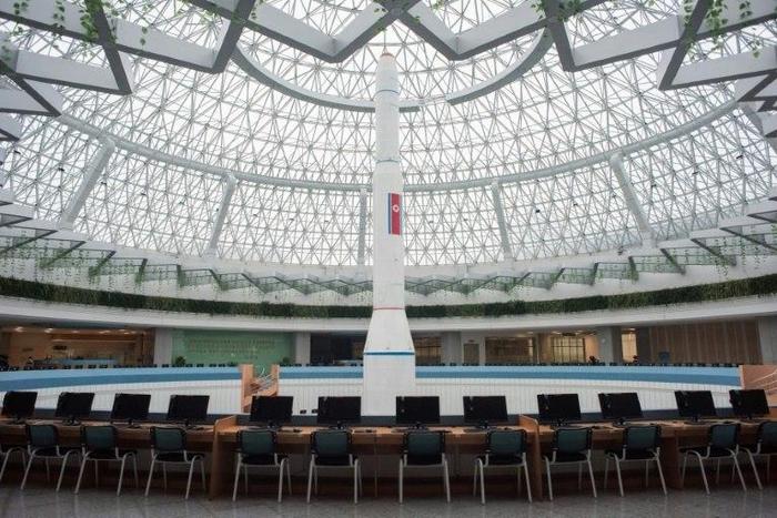 The Science and Technology Center in Pyongyang was built under the direct orders supreme leader Kim Jong-Un