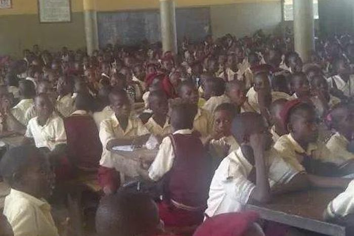 Students of Igbonla Model College