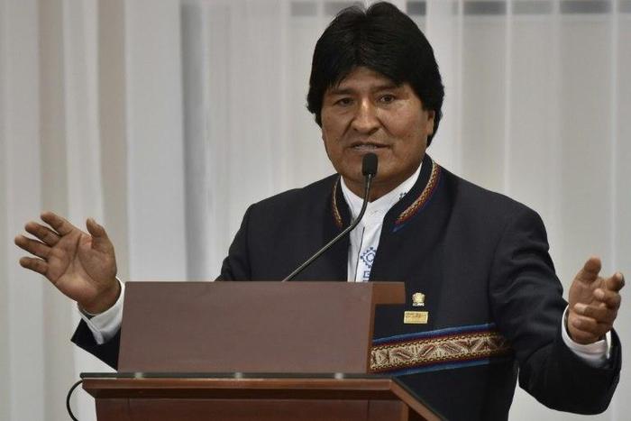Bolivia's President Evo Morales, seen in November 2016, has the backing of his ruling party to run for a fourth term in 2019, despite the results of a February referendum