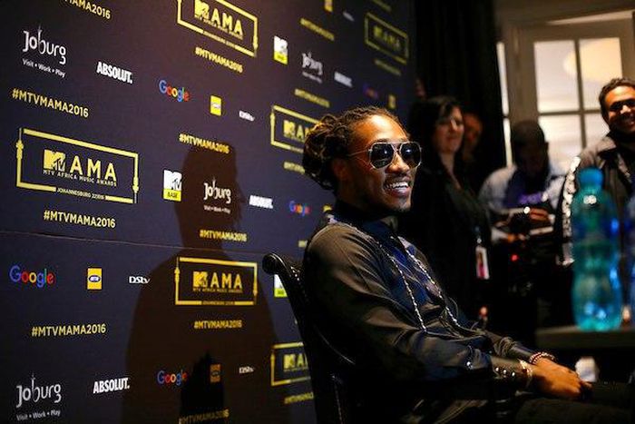 Future arrives South Africa for MTV Africa Music Awards performance