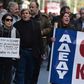 Workers demonstrate in Athens on November 24, 2016