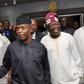 Demola Seriki, Gov Aregbesola, VP Yemi Osinbajo and Asiwaju Tinubu