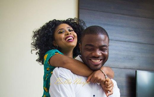 Benita Okojie and Olawale Adeyina prewedding photo