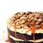 chocolate layer cake with Twix