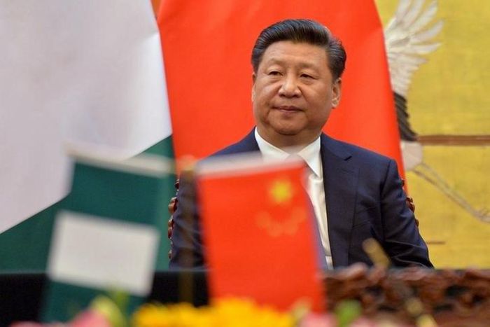 Chinese President, Xi Jinping attends a signing ceremony with President of the Federal Republic of Nigeria, Muhammadu Buhari (not pictured) at the Great Hall of the People in Beijing, April 12, 2016. REUTERS/Kenzaburo Fukuhara/Pool