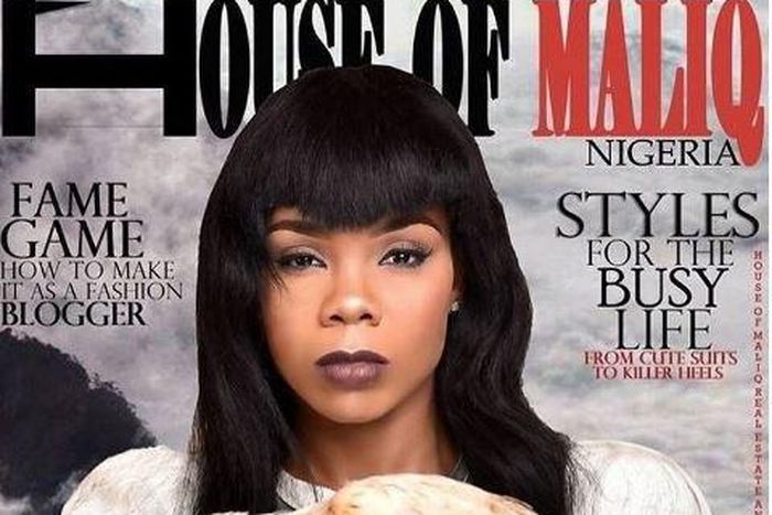 Kaffy on the cover of House of Maliq magazine