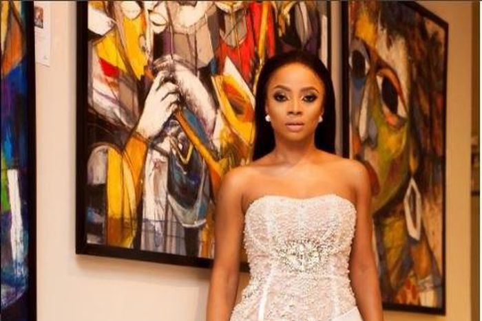 Toke Makinwa at her book launch