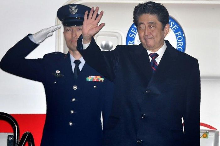 Japan's Prime Minister Shinzo Abe's visit to the Pearl Harbour site was announced earlier this month