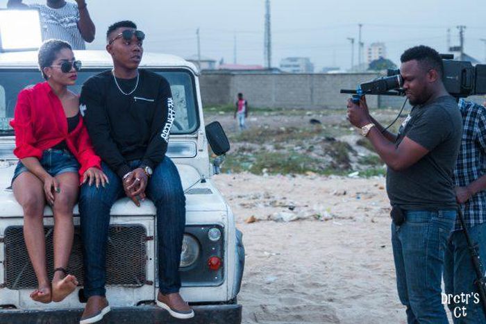 Dr Sid shoots first music video.