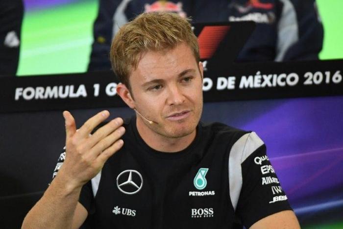 Mercedes AMG Petronas German Nico Rosberg has a 19 points lead with two races remaining after finishing second in the Mexican Grand Prix