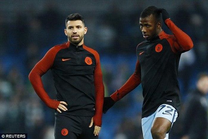 Sergio Aguero and Kelechi Iheanacho