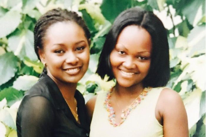 Throwback photo of Mercy Aigbe and Victoria Inyama
