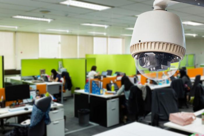 Surveillance operating in office