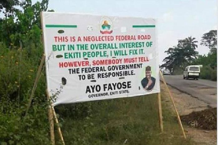 The Ayo Fayose poster