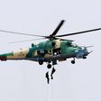 Nigerian Air Force Mil Mi 24V fighter chopper