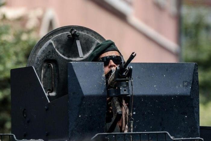 Turkish special forces on duty in Istanbul on July 17, 2016