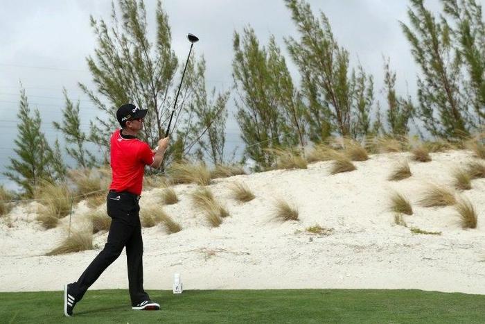 Olympic champion golfer Justin Rose of England pulled out of the Hero World Challenge in the Bahamas but is defending his Hong Kong Open title