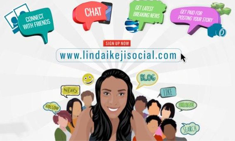 Linda Ikeji Social