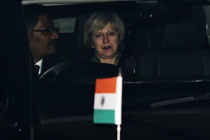 In her first bilateral trip outside Europe since taking office in July 2016, PM Theresa May said Britain would not "turn its back on the world" once it has left the EU but wanted new economic relationships that would benefit all sides