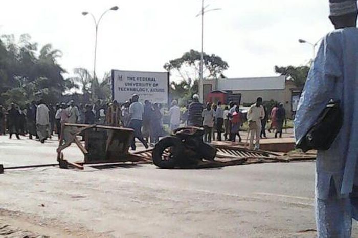 Protests following the accident