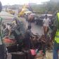 Trailer and lorry collision leaves two dead