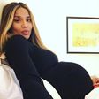 Ciara shows off baby bump