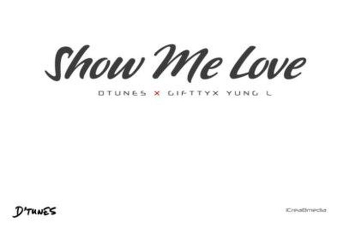D'tunes' 'Show me love' single's art.