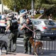 Israeli police secure the area following a shooting incident in what an Israeli police spokesperson described as a terrorist attack, near police headquarters in Jerusalem October 9, 2016.