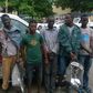 Suspects arrested by the RRS for acts of vandalism and theft of government property.