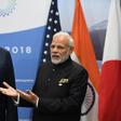 The US president on Wednesday mocked what he said were his Indian counterpart's frequent comments on building a library in Afghanistan