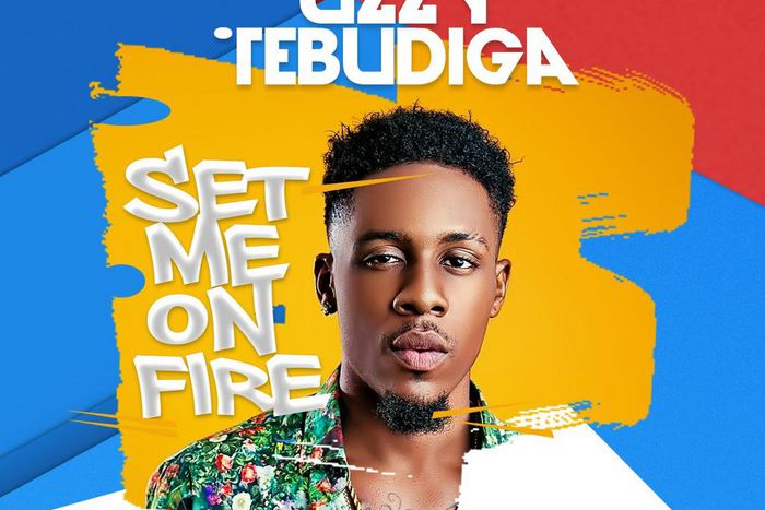 Uzzy Tebudiga - 'Set me on fire' cover art
