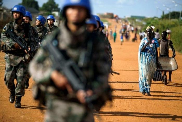 China's peacekeepers in South Sudan, seen in October, 2016, were among those criticised in the UN report that found peacekeepers failed to protect civilians during heavy fighting in Juba in July 2016