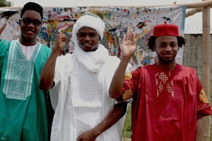 Cast of "Green White Green"