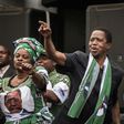 Edward Lungu (C) was narrowly reelected as Zambia's president with 50.35 percent of the vote 