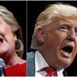 U.S. presidential candidates Hillary Clinton and Donald Trump speak at campaign rallies