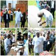 PDP candidate, Osagie Ize-Iyamu casts his vote on September 28, 2016