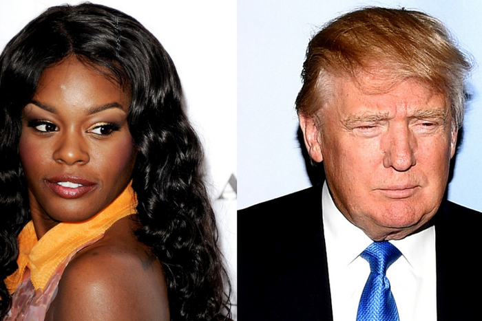 Azealia Banks and Donald Trump