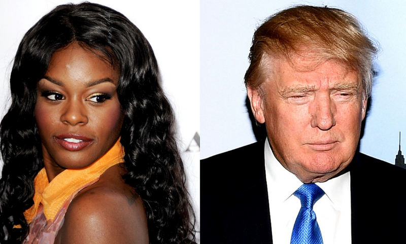 Azealia Banks and Donald Trump