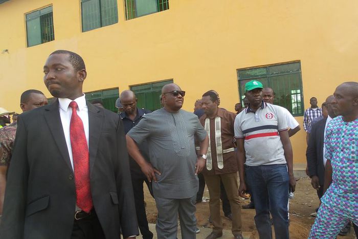 Nyesom Wike on project tour