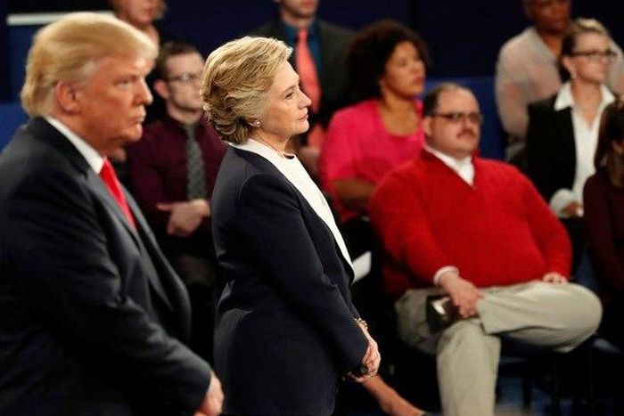 Donald Trump and Hillary Clinton