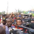 Protesters at INEC office in Ondo state