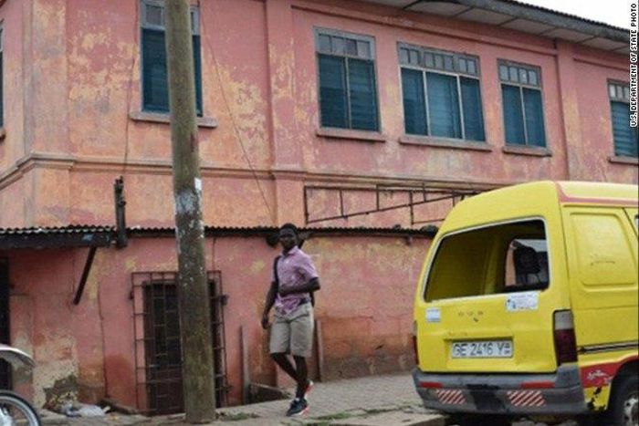 The fake American embassy in Accra, Ghana