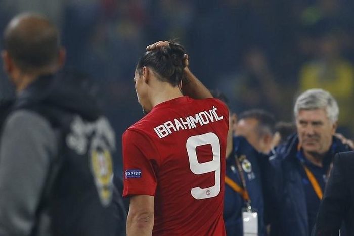 Football Soccer - Fenerbahce SK v Manchester United - UEFA Europa League Group Stage - Group A - SK Sukru Saracoglu Stadium, Istanbul, Turkey - 3/11/16 Manchester United's Zlatan Ibrahimovic looks dejected after the game  Reuters / Murad Sezer Livepic ...
