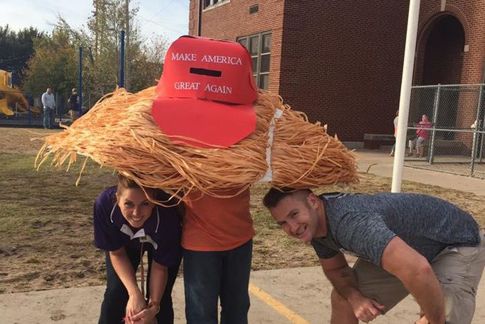 Donald Trump hair costume