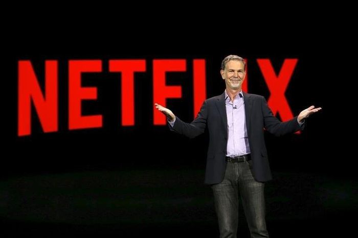Reed Hastings, co-founder and CEO of Netflix, delivers a keynote address at the 2016 CES trade show in Las Vegas, Nevada January 6, 2016.  REUTERS/Steve Marcus