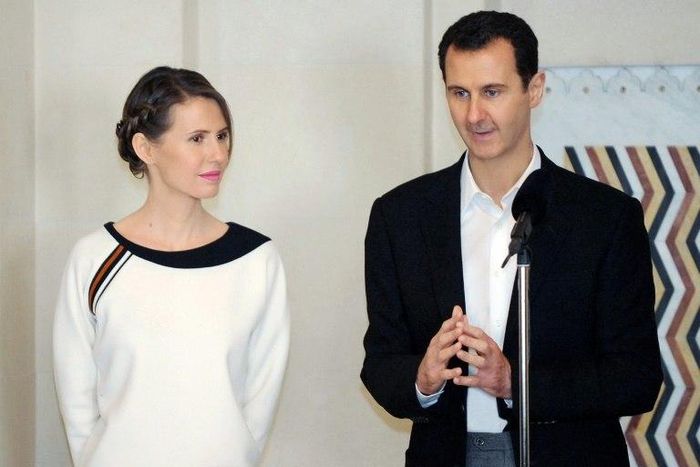 Syrian President Bashar al-Assad and First Lady Asma