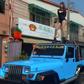 Strippers at a funeral procession